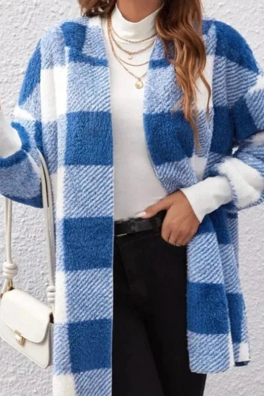 Alberte | Sweatshirt com Capuz Xadrez