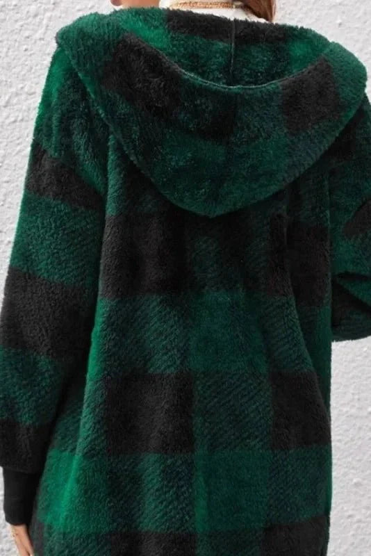 Alberte | Sweatshirt com Capuz Xadrez