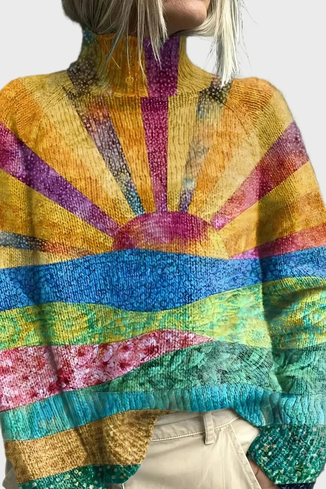 Anette | Camisola de Malha Artística