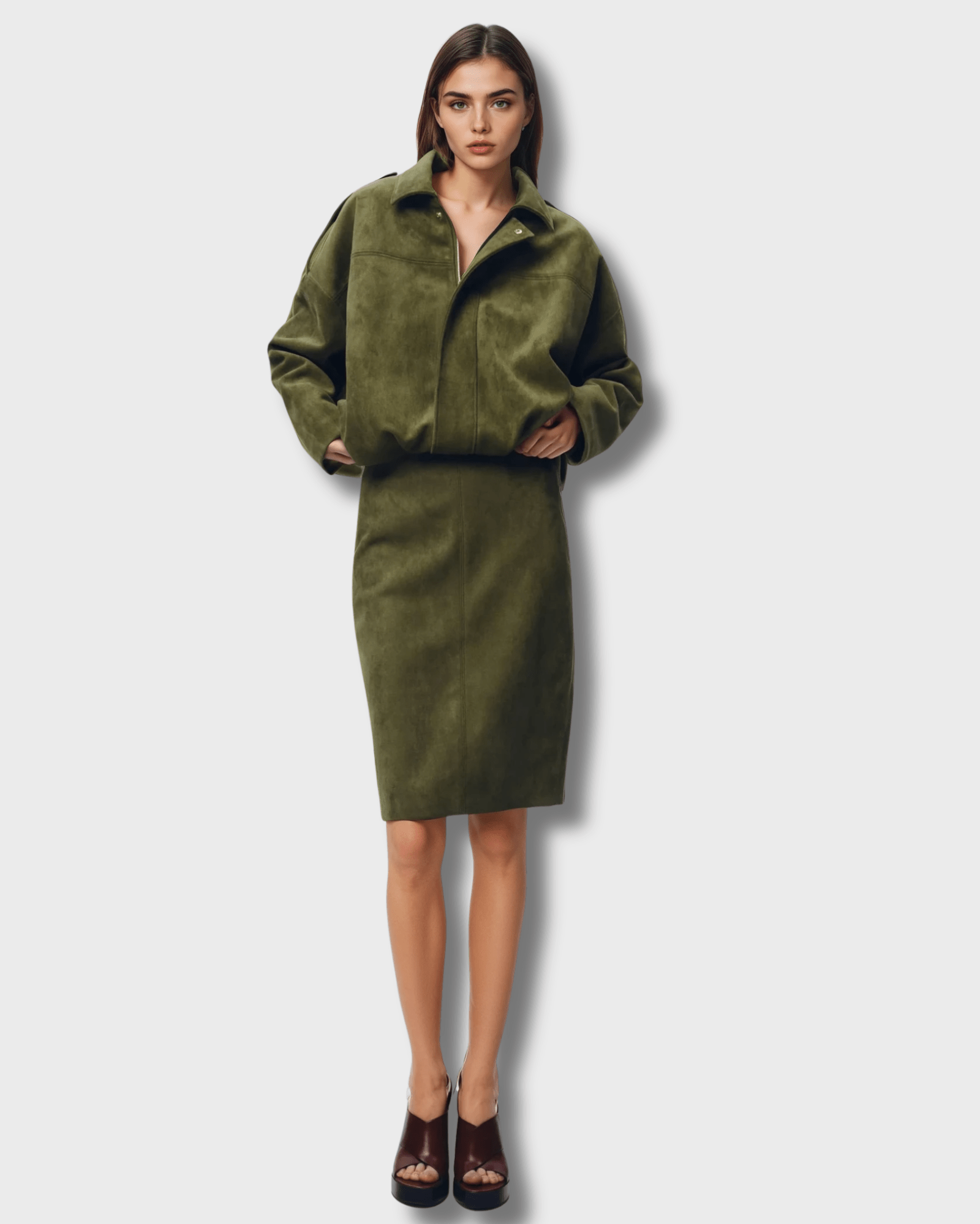 Anna | Casaco de Nubuck