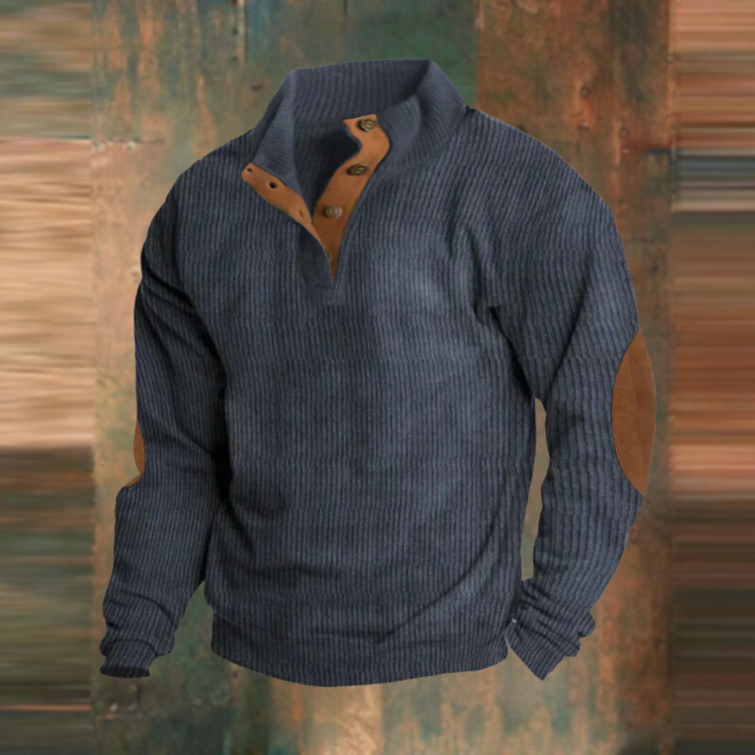 Aubin™ | Stylish Ribbed Sweatshirt