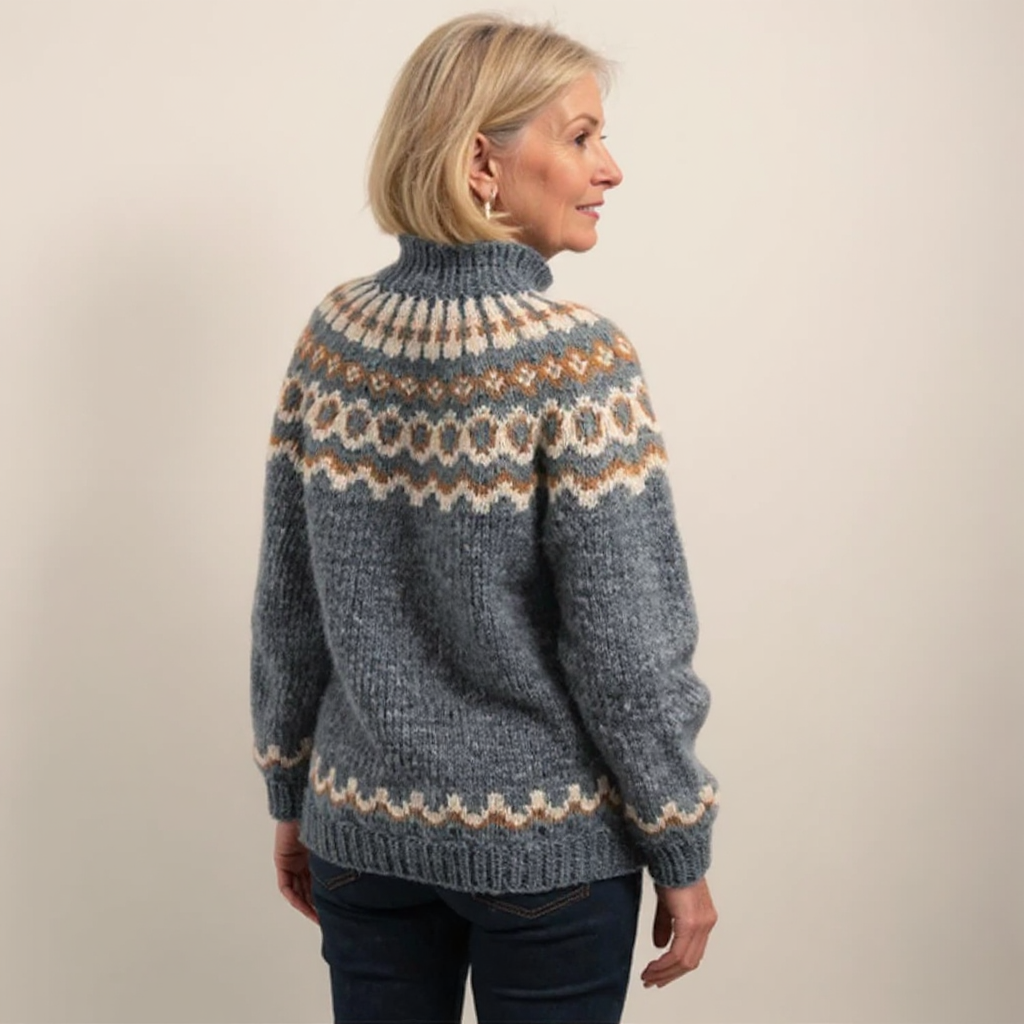 Carla | Pullover Vintage Islandês