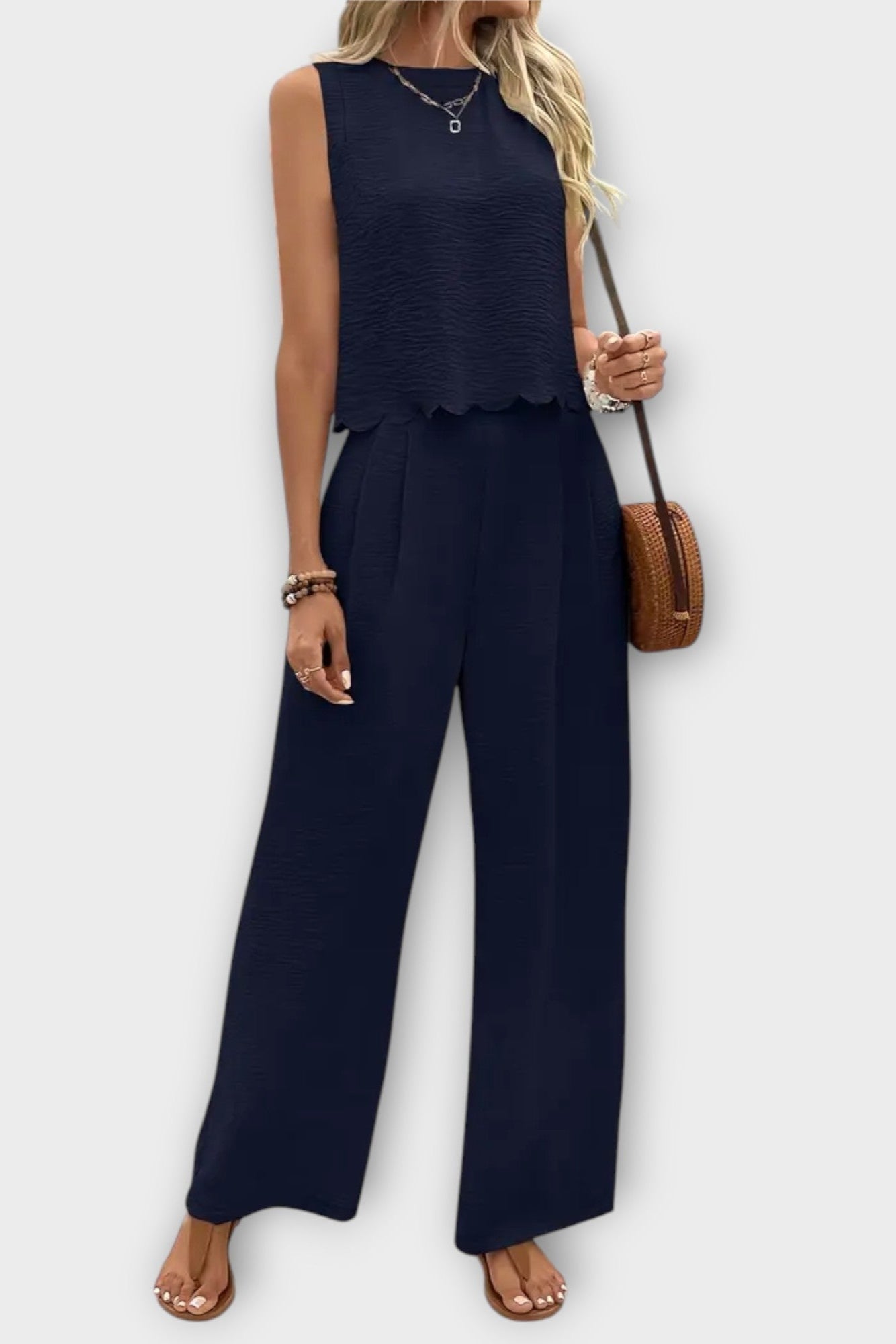 Clara | Conjunto Sem Mangas