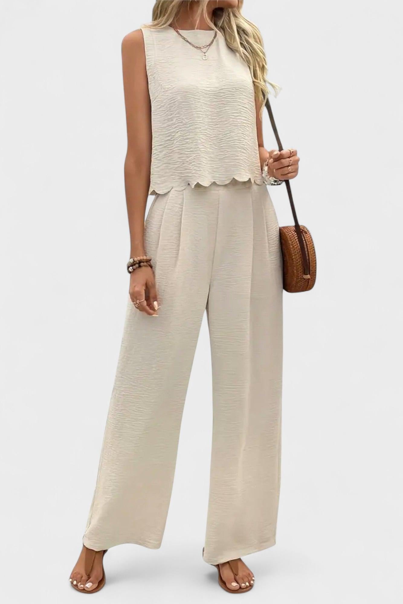 Clara | Conjunto Sem Mangas