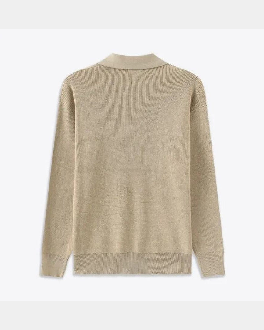 David™ | Pullover Polo com Zíper