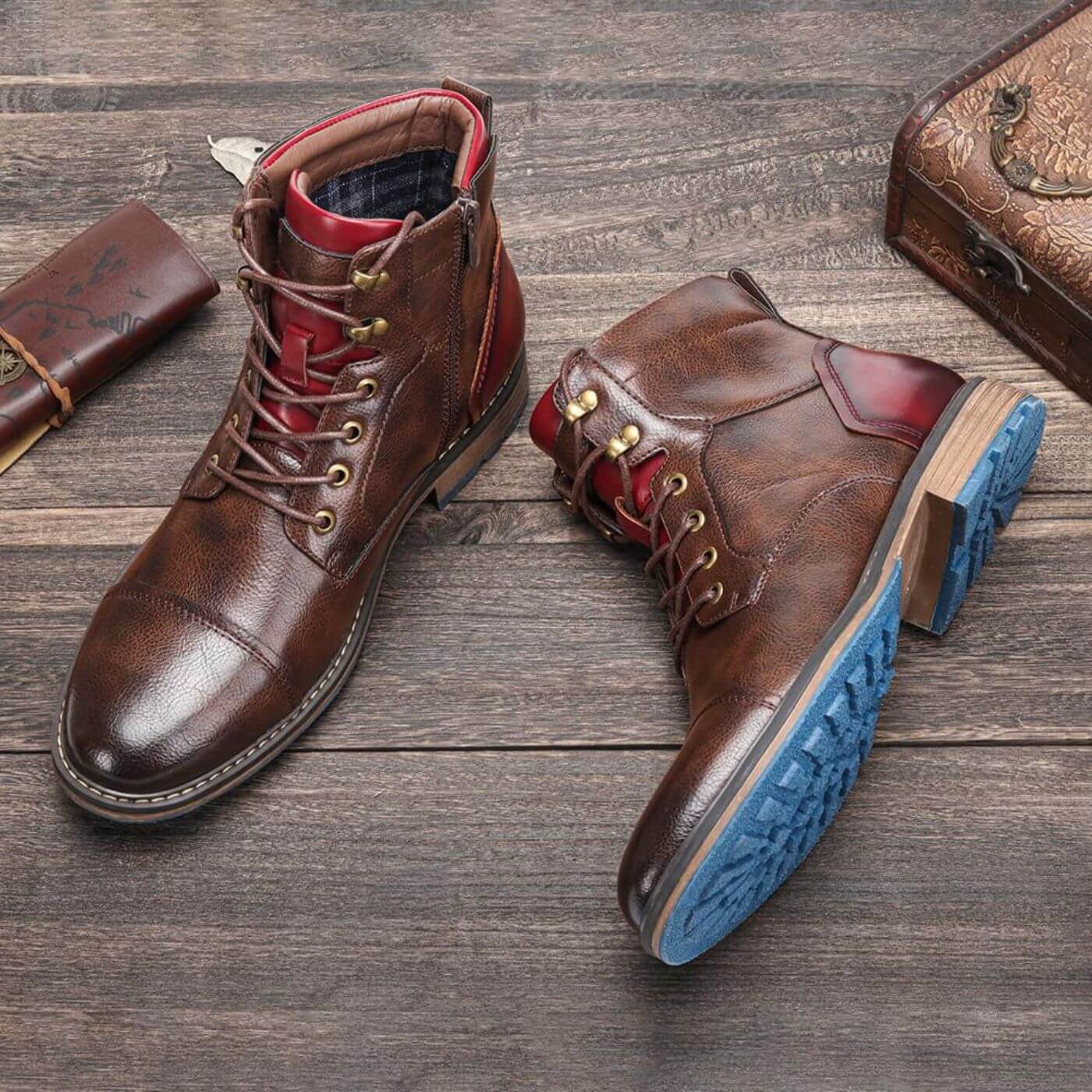 Eldrich™ | Botas de Couro Oxford