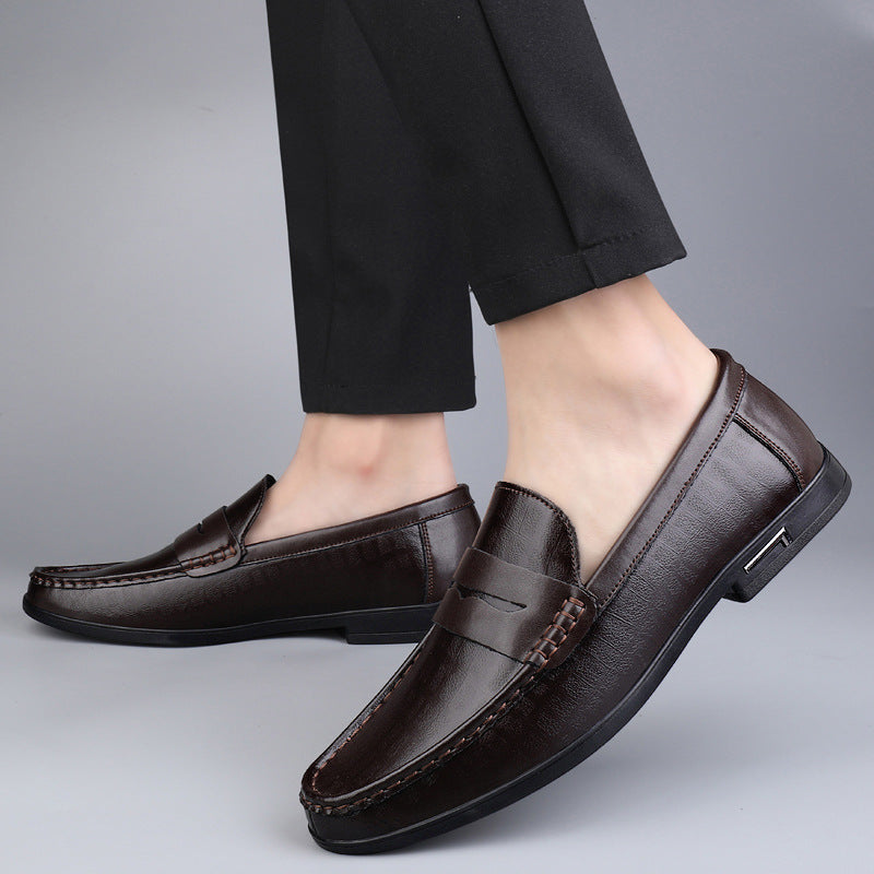 Elegantes Loafers de Couro Premium