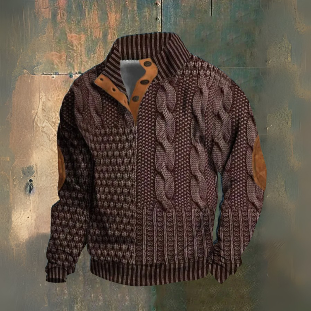 Éloi™ | Elegant High Neck Sweater