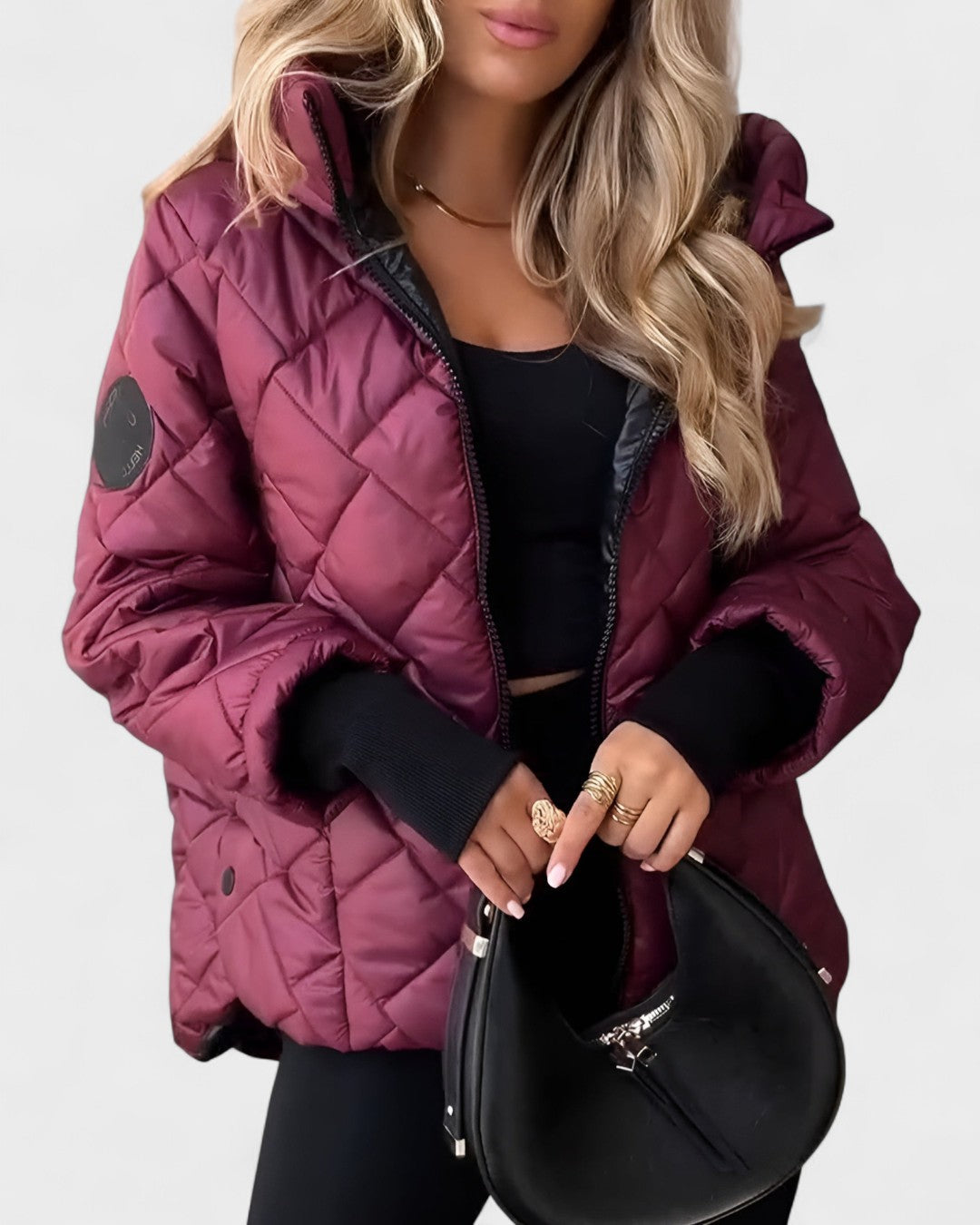 Ema™ | Casaco elegante com capuz