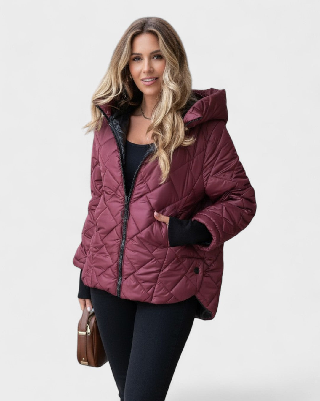 Ema™ | Casaco elegante com capuz