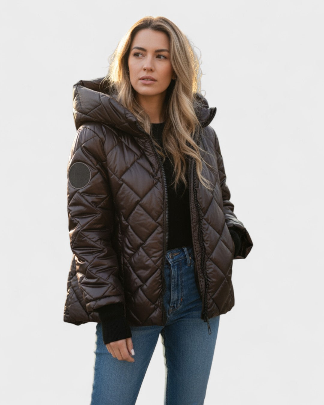 Ema™ | Casaco elegante com capuz