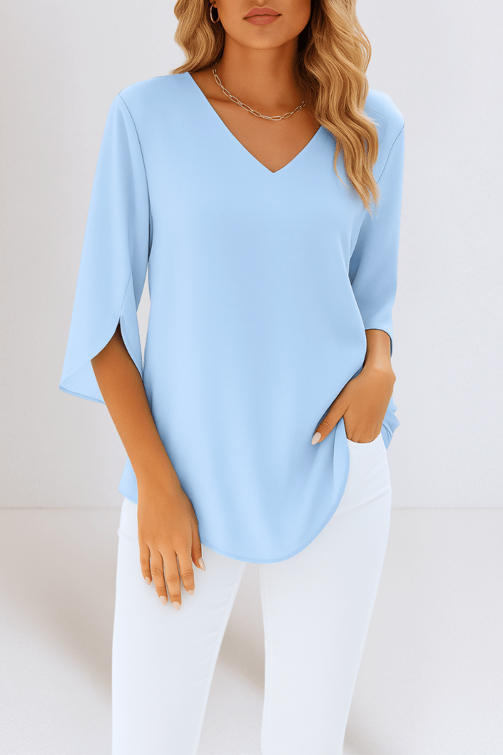 Emilie | Blusa de Decote em V