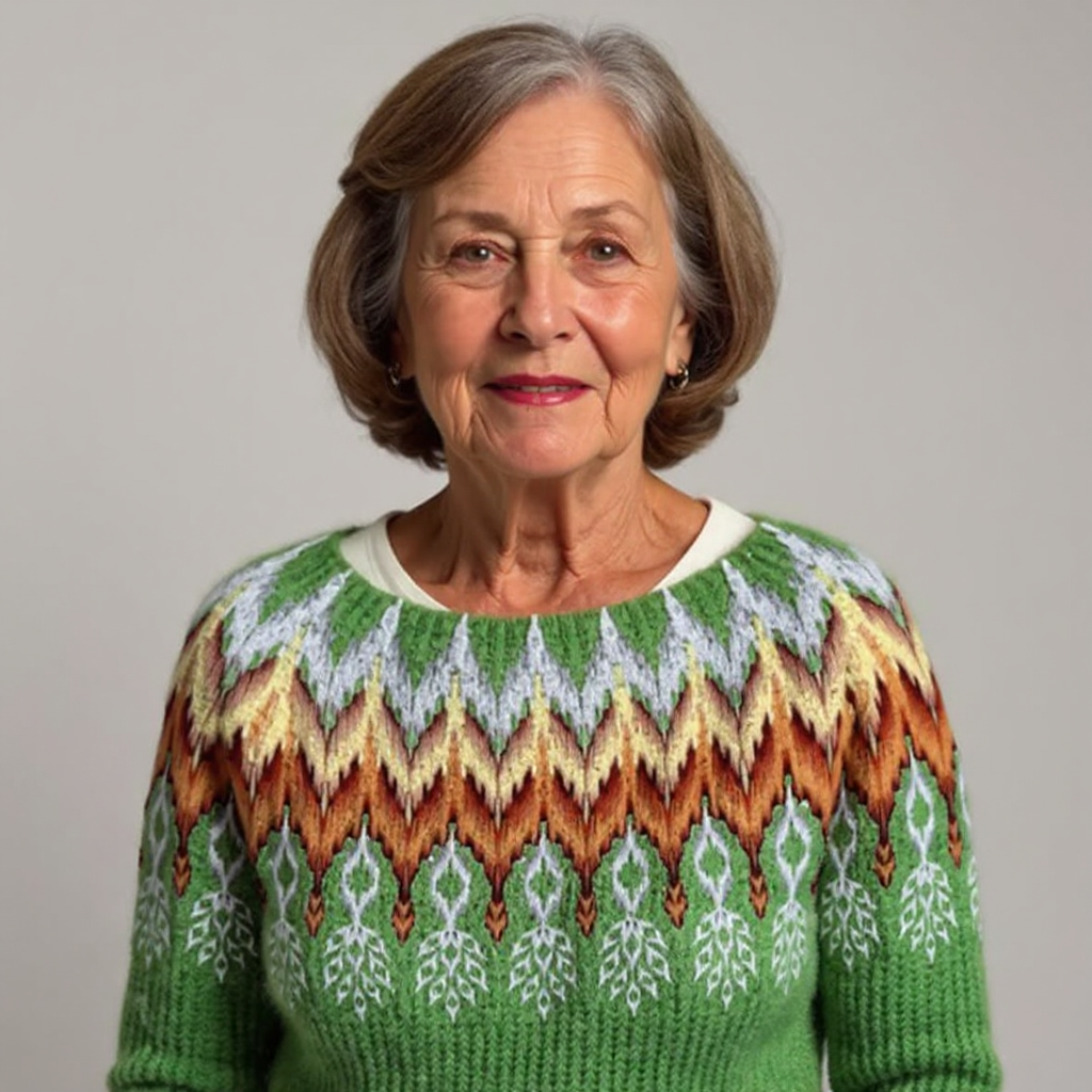 Emily | Pullover Vintage Islandês