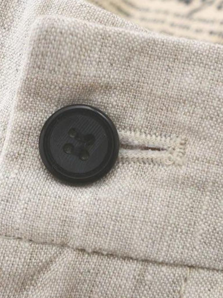 Felix™ | Calções de Linho Azul Horizonte