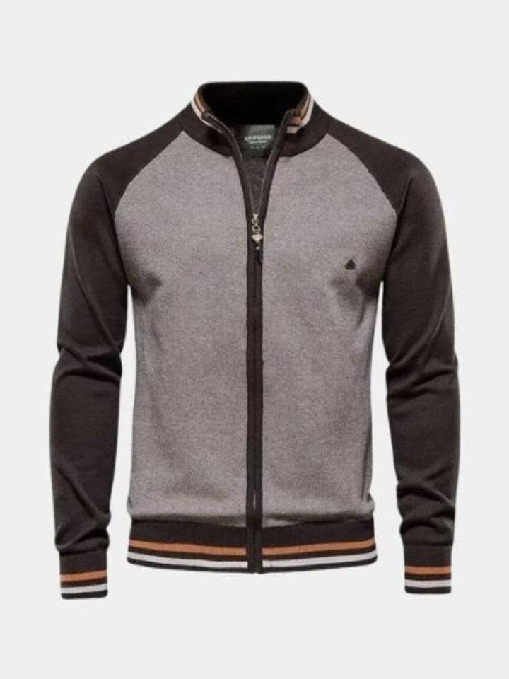 Felix™ | Cardigan de Lã com Zíper