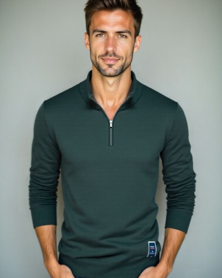 Frederik™ | Sweatshirt com fecho