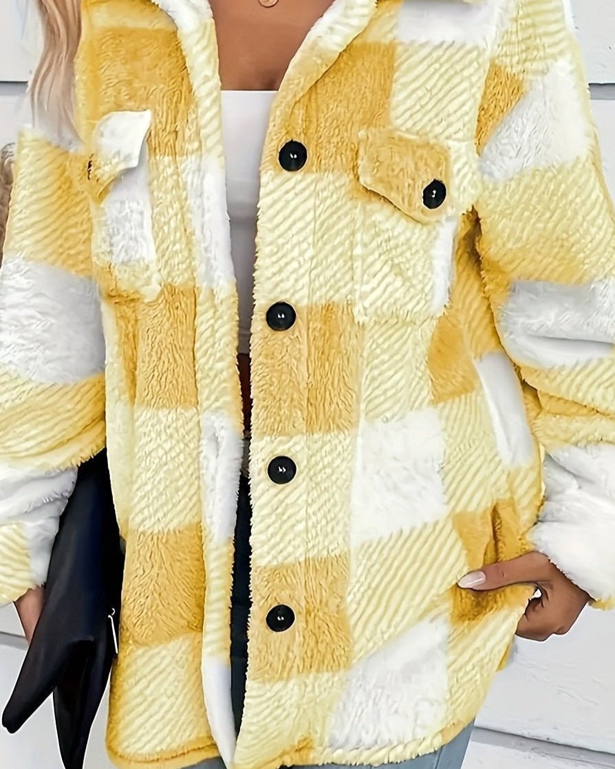 Gitte | Casaco de fleece elegante