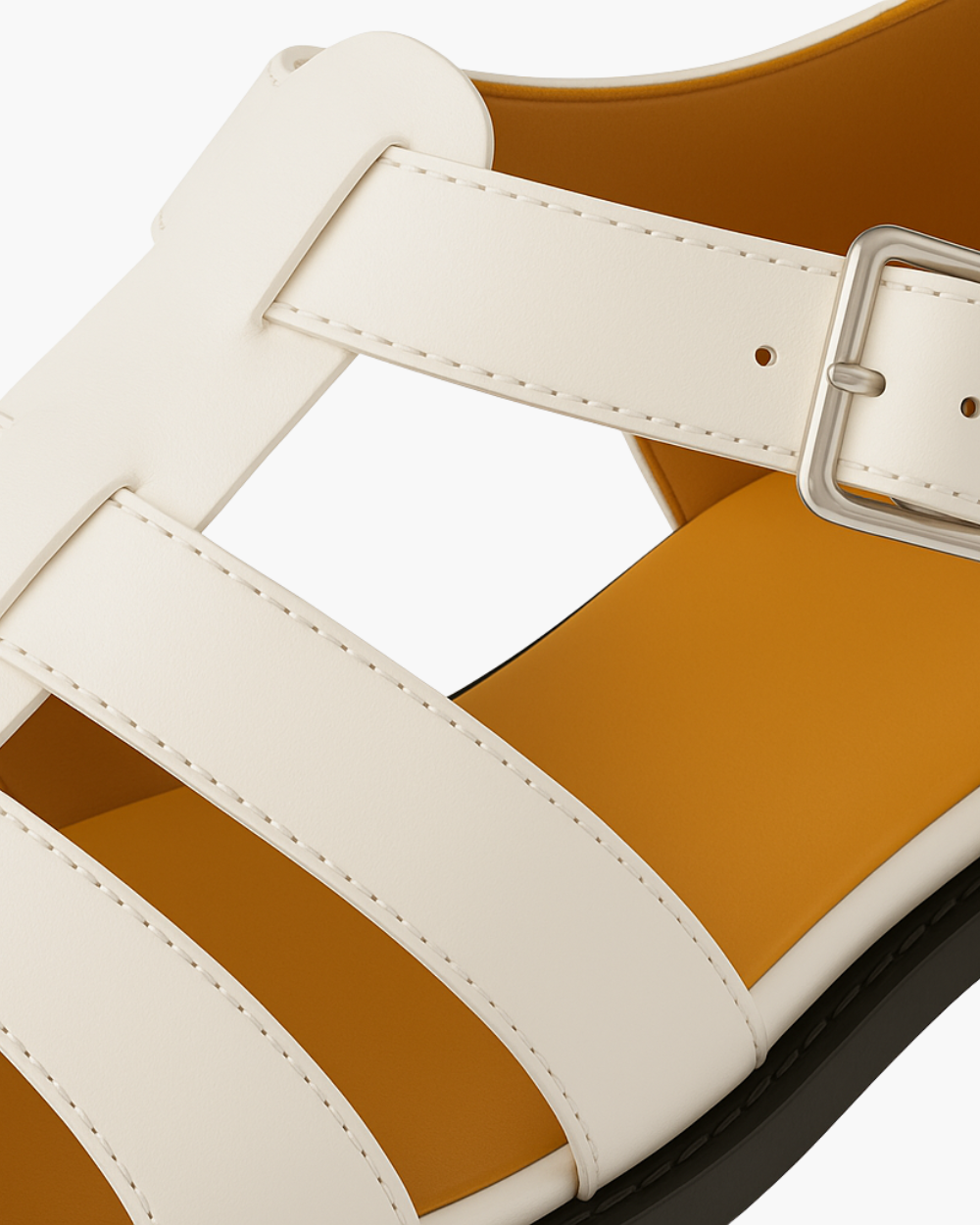 Grazio™ | Sandália Fechada com Fivela