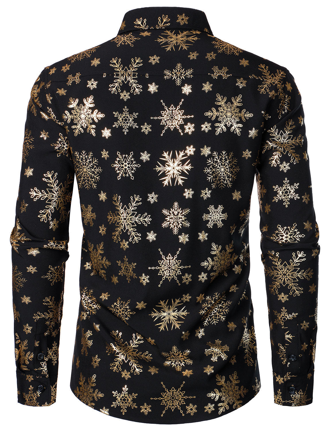 Camisa de Manga Longa Herres Guld Jul Snefnug