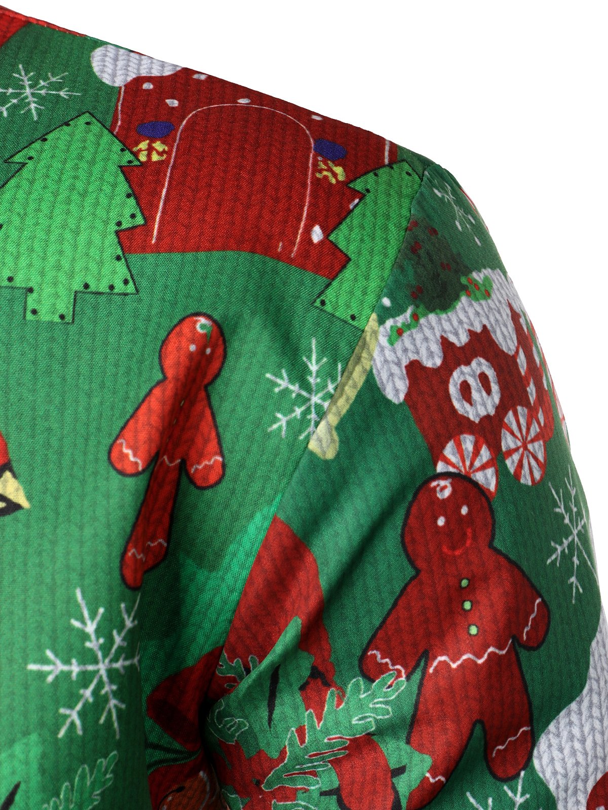 Camisa de manga longa divertida para o feriado de Natal