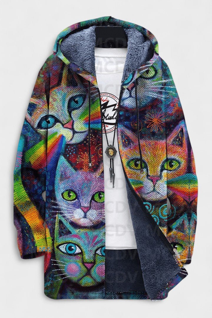 Jitka™ | Cardigan de luxo artístico