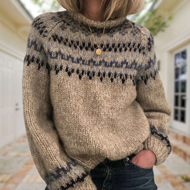 Karen | Pullover Vintage Islandês