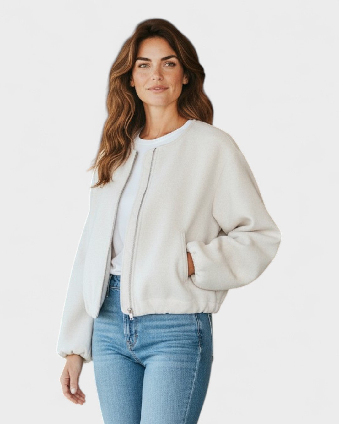 Katrine™ | Casaco bomber curto