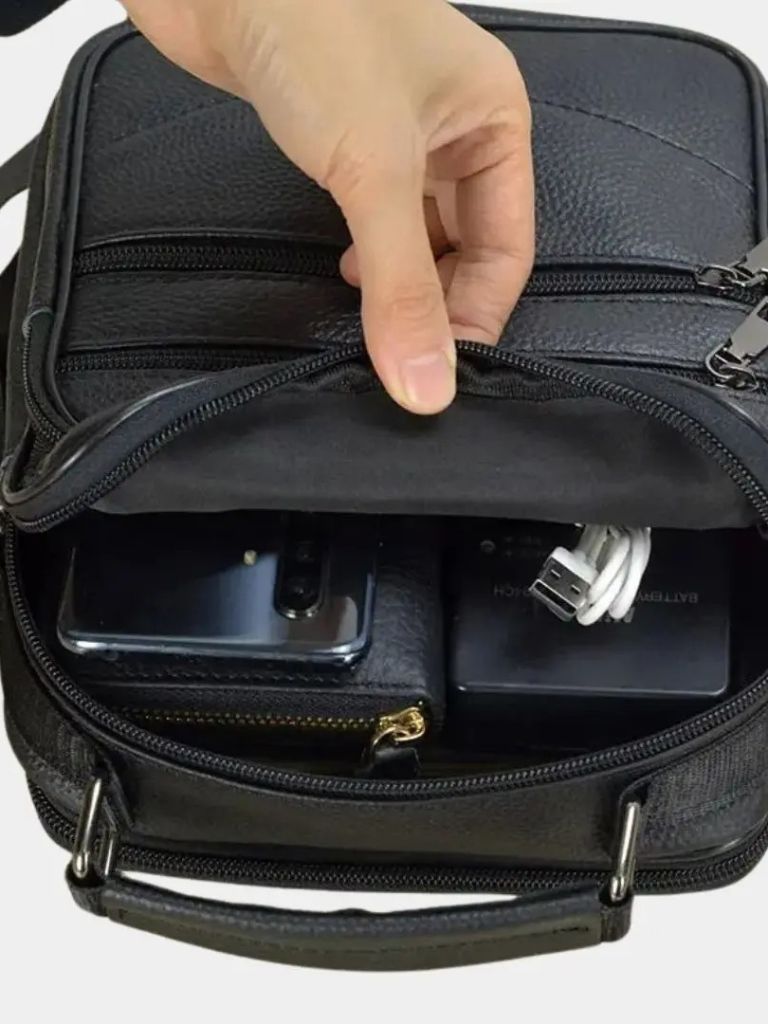 Laurits™ | Bolsa de Couro Clássica