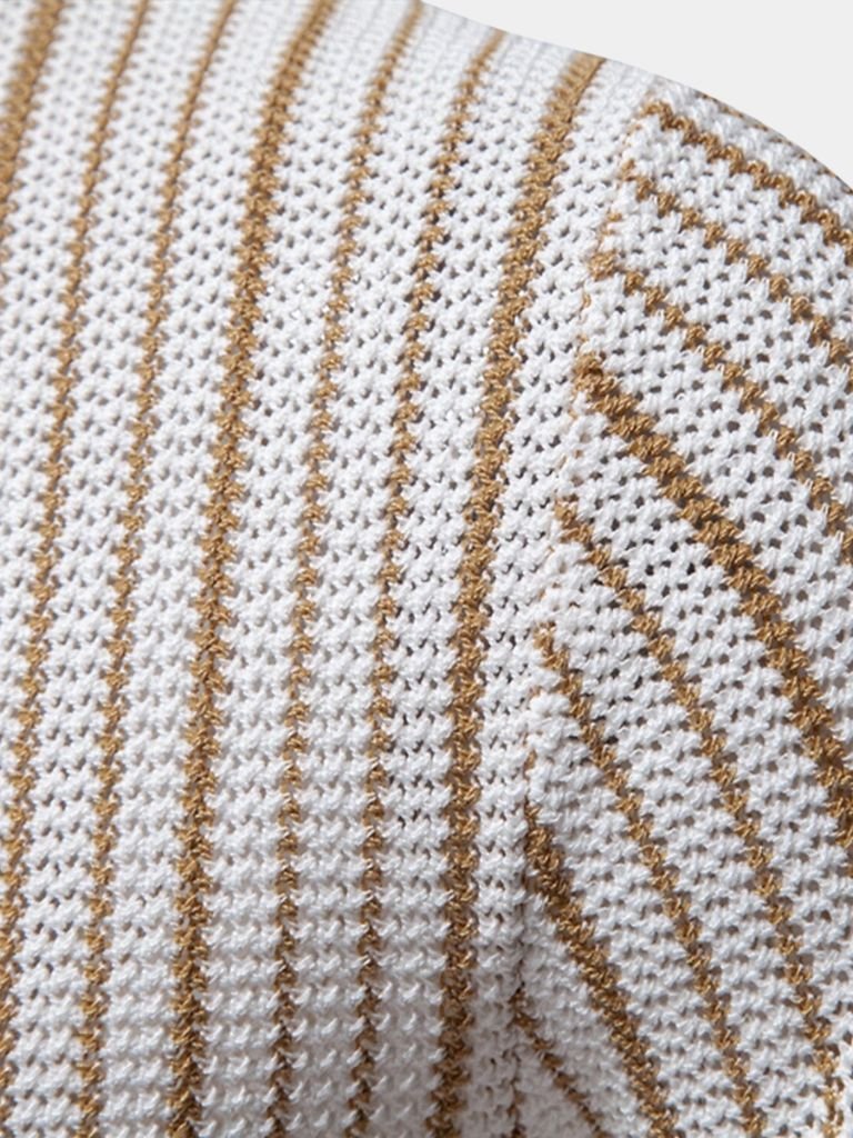 Laurits™ | Polo de Malha Listrada