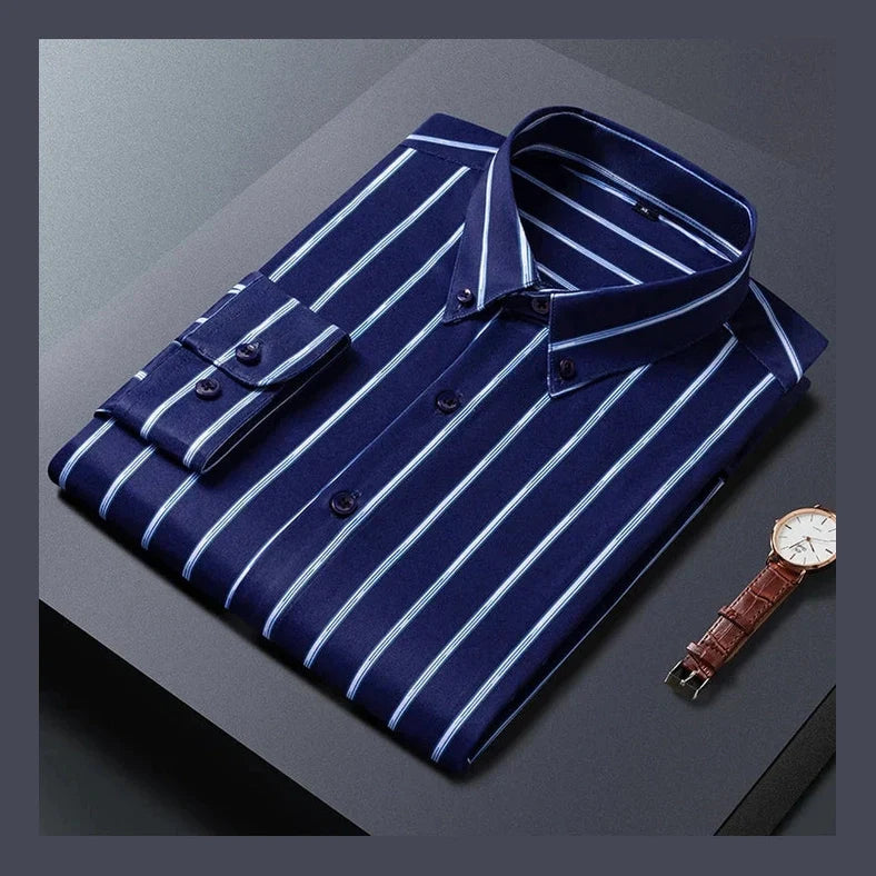 Levi™ | Camisa Listrada Elegante