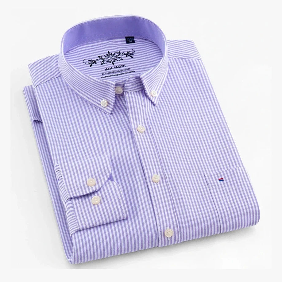 Liam™ | Camisa de Algodão Elegante