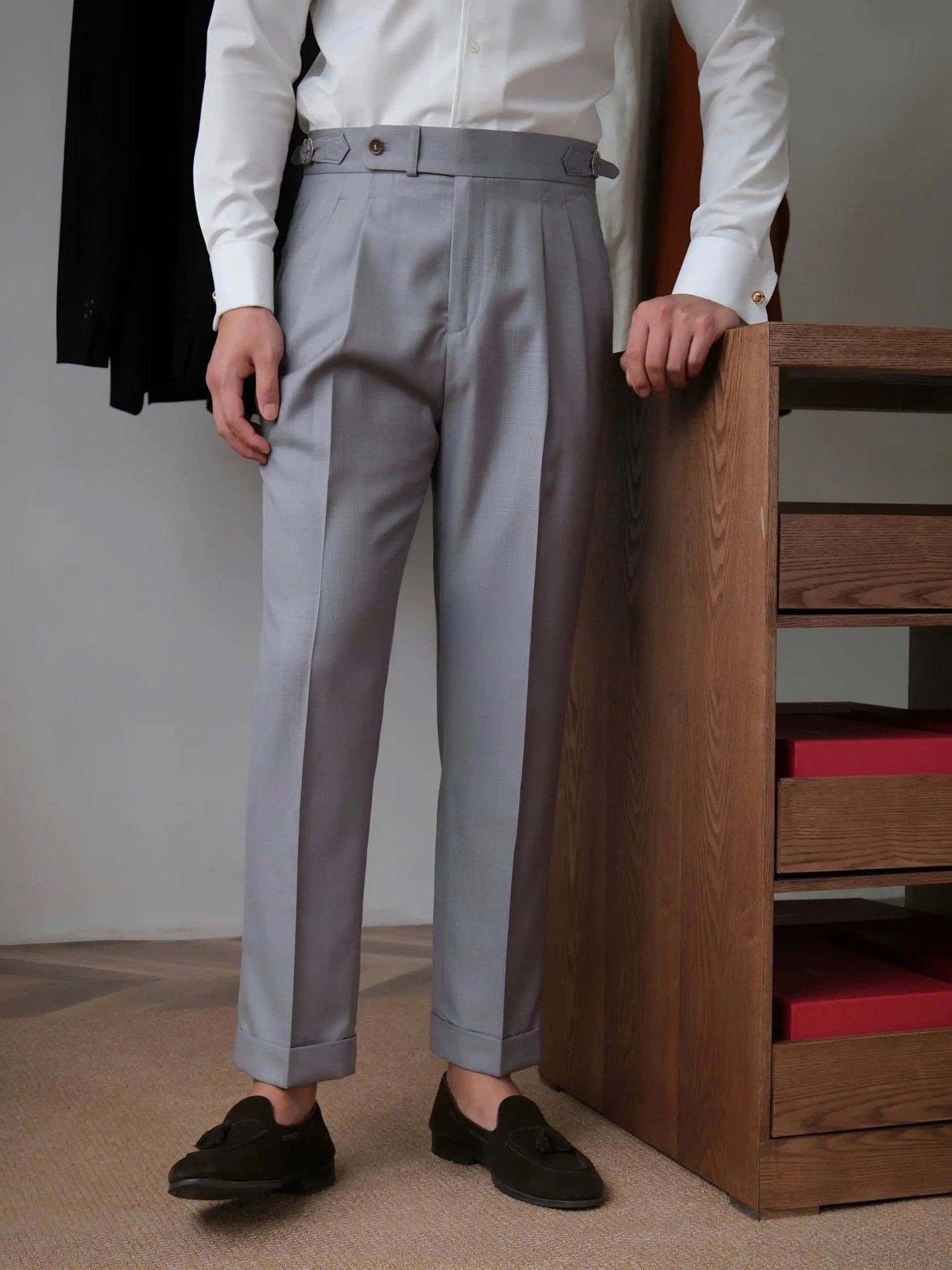 Luca™ | Calças Sidetab Genova