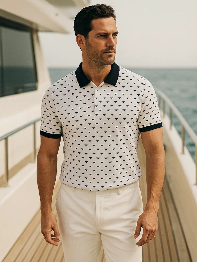 Ludvig™ | Polo Belmont Azul Marinho