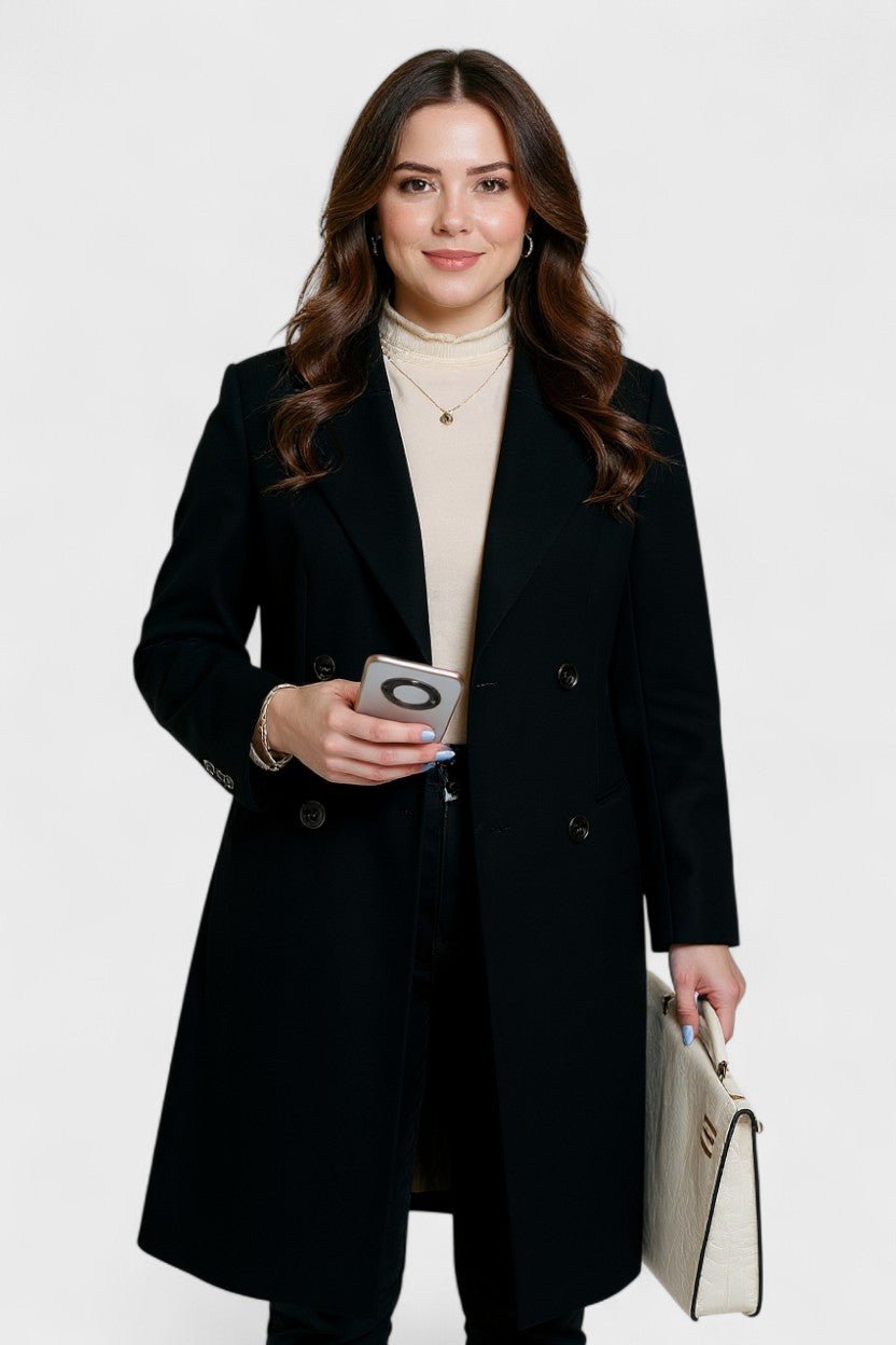 Luisa™ | Trenchcoat elegante em design clássico