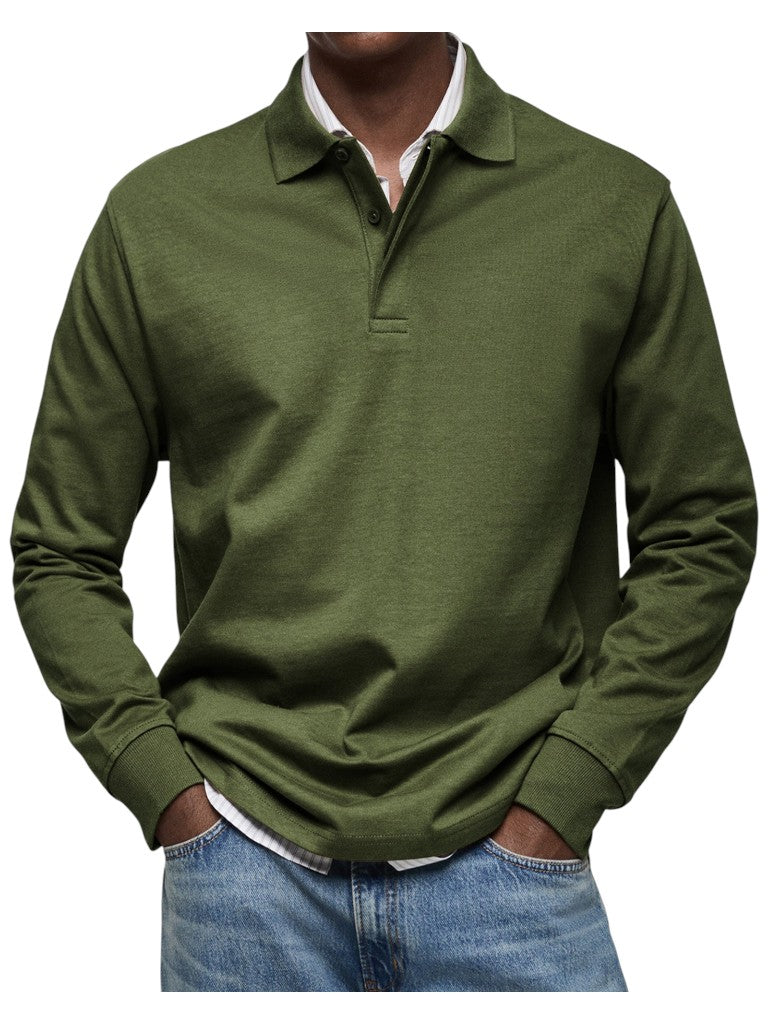 MOHR® | Polo de manga longa de luxo