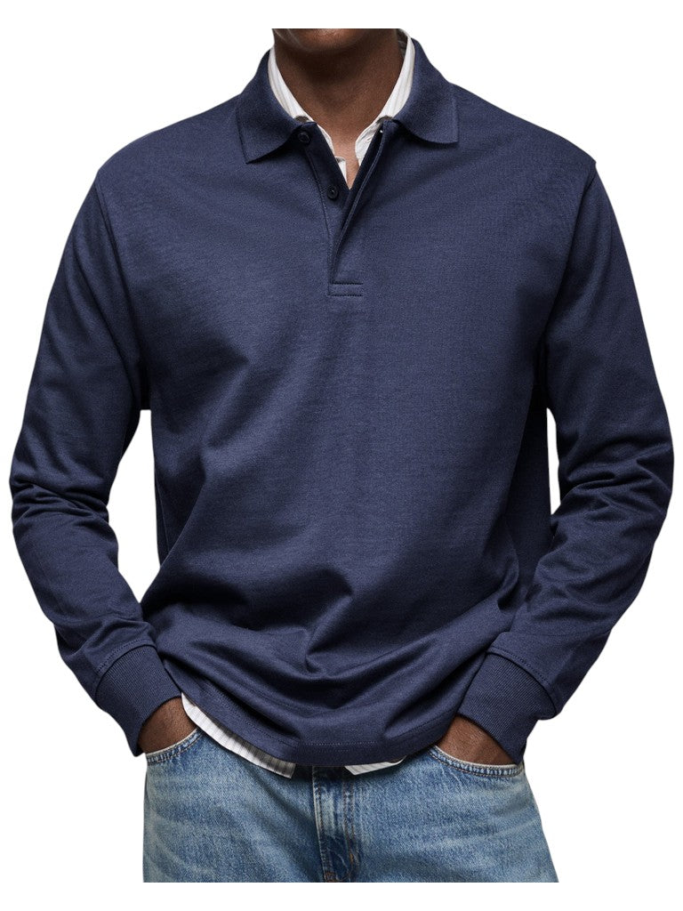 MOHR® | Polo de manga longa de luxo