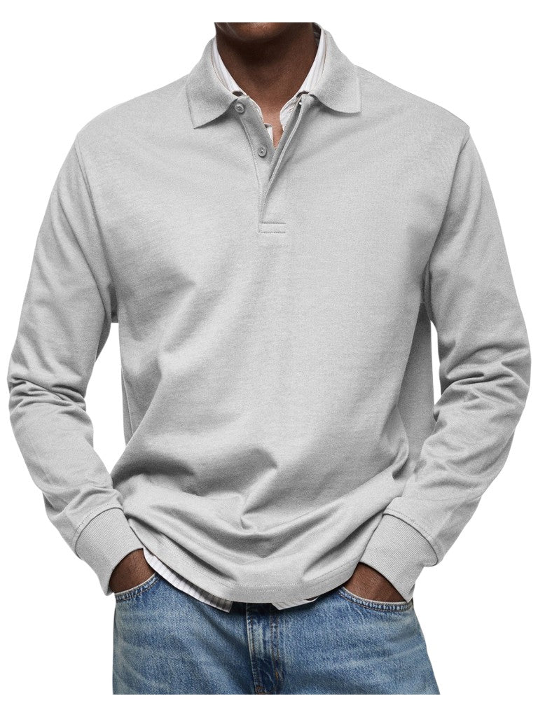 MOHR® | Polo de manga longa de luxo