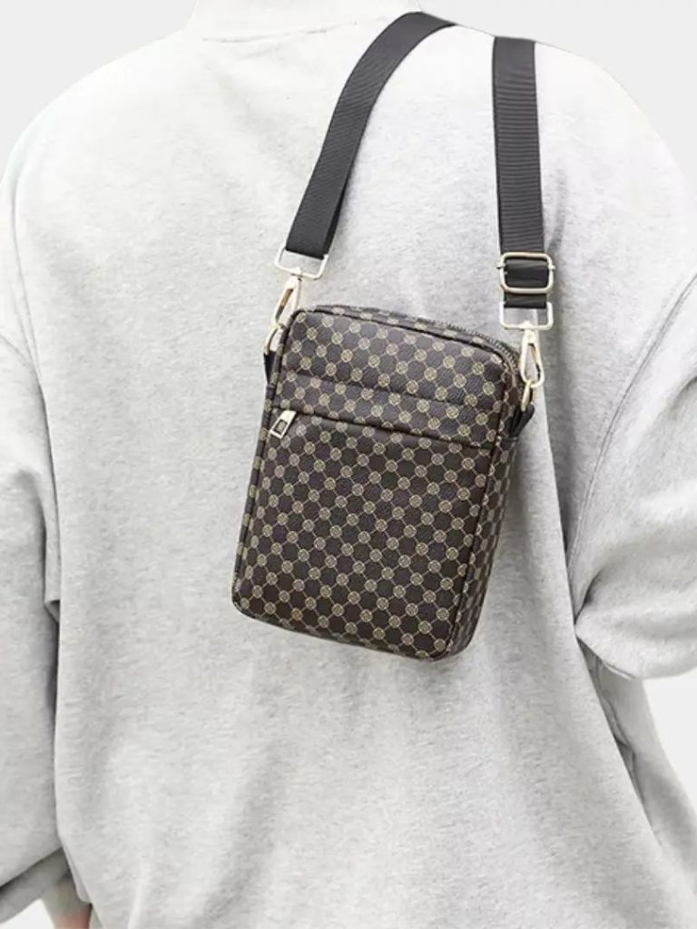 Magnus™ | Mini Bolsa com Padrão Vintage