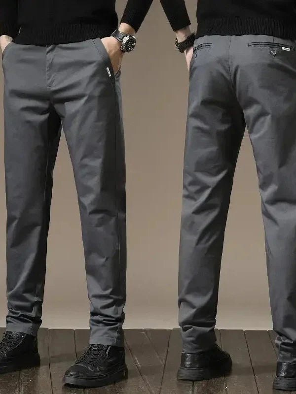 Malthe™ | Calças Básicas Retas