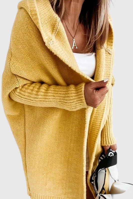 Mette | Cardigan com capuz de luxo
