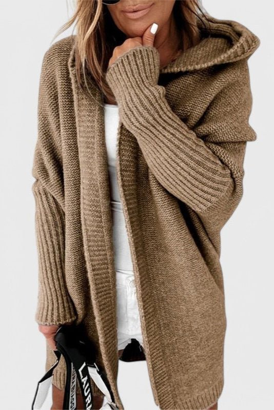 Mette | Cardigan com capuz de luxo