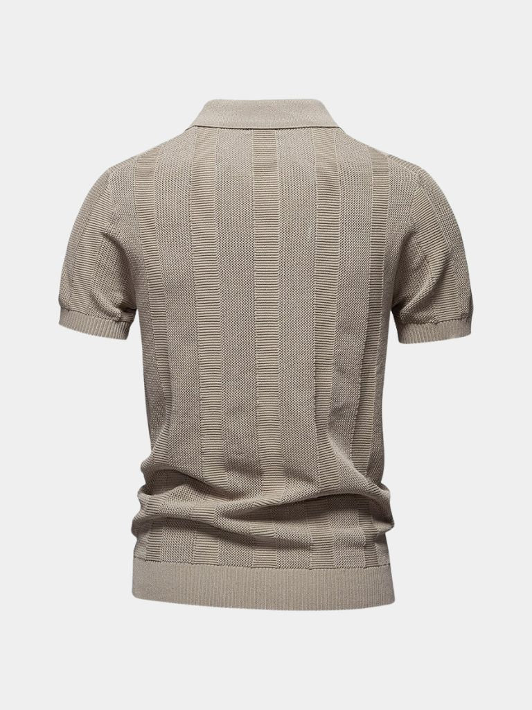 Mikael™ | Polo Beige Antigo