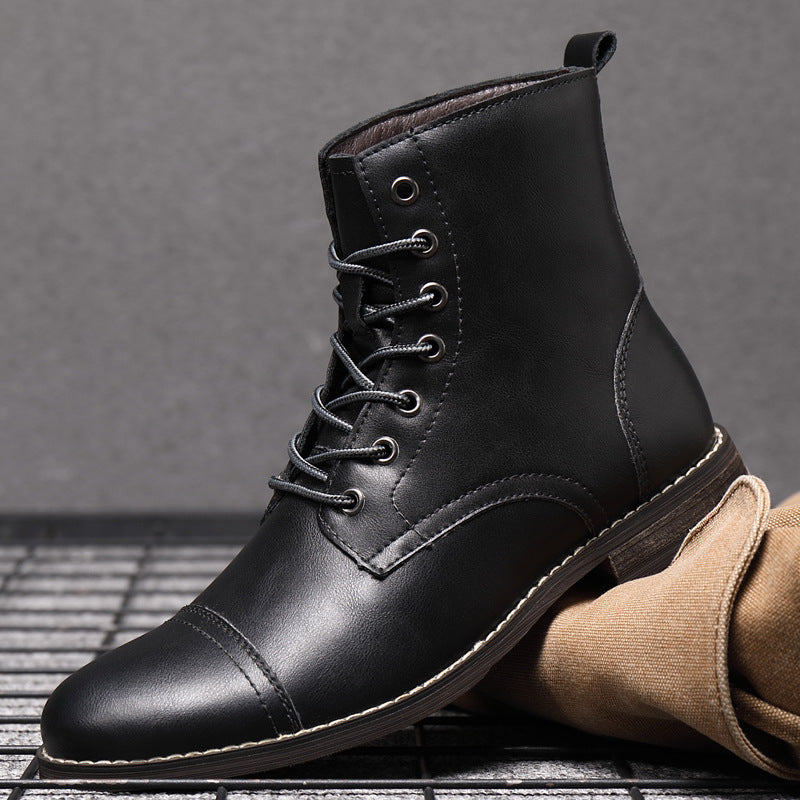 Morgan™ | Botas de Imitação de Couro