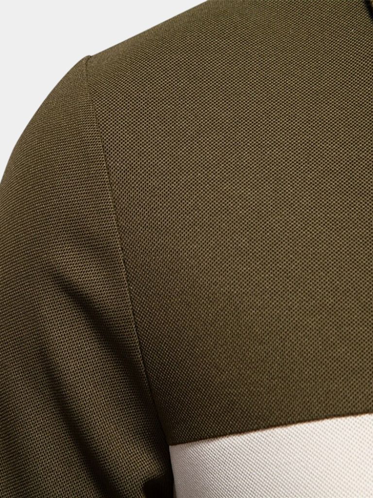 Niels™ | Polo Stribet Savanna