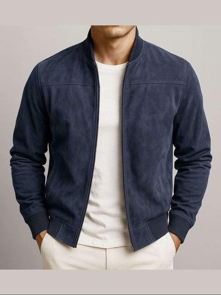 Nikolaj™ | Casaco de Camurça Urbano Clássico