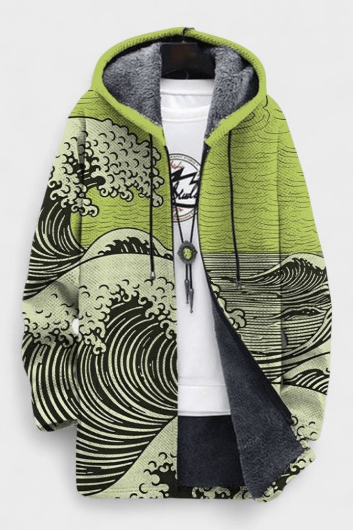 Nikola™ | Cardigan de luxo artístico