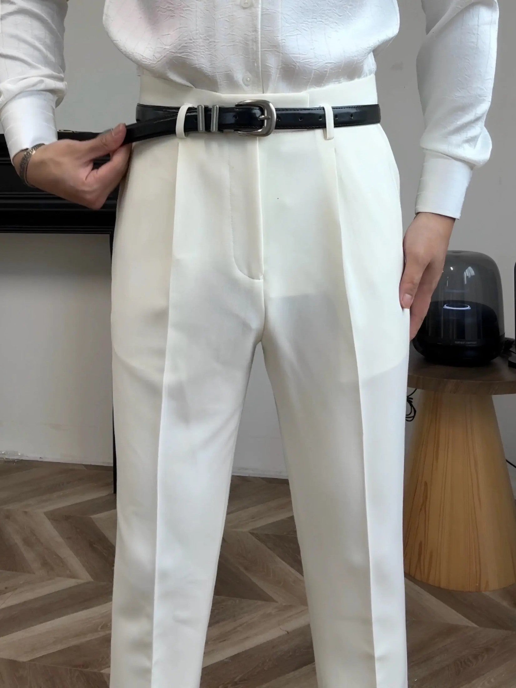 Patrick™ | Calças Hollywood com Cinto