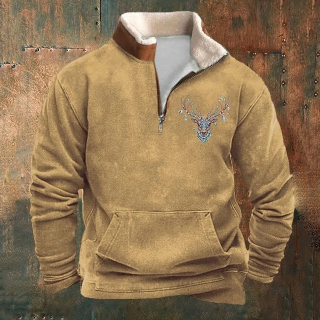 Pierre™ | Stylish Zip Sweatshirt