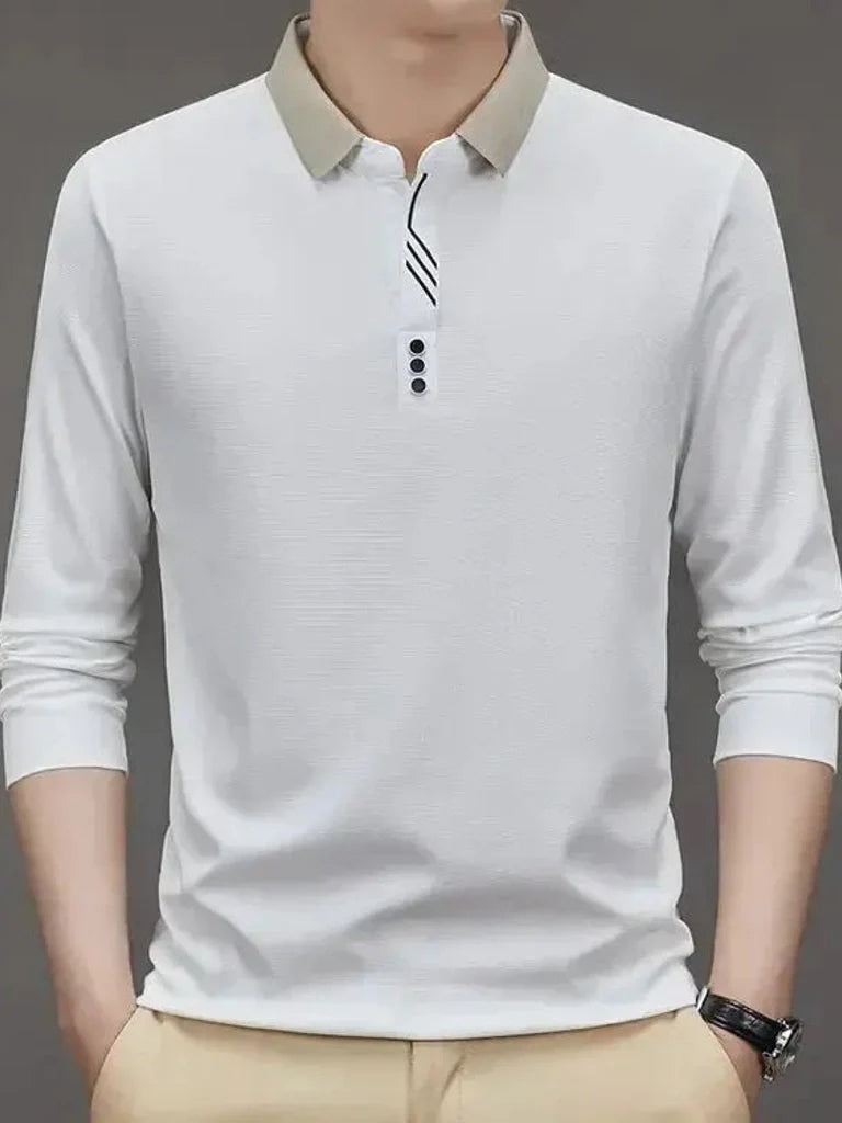 René™ | Polo Elegante de Manga Longa
