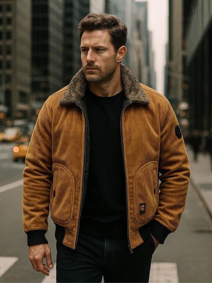 Rib™ | Casaco Térmico em Veludo